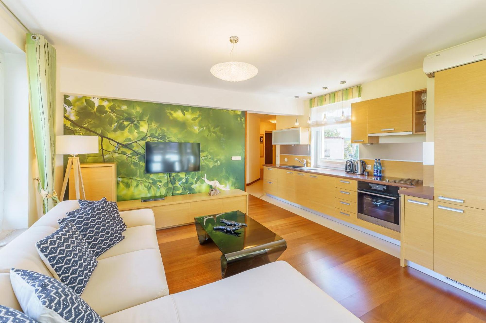 Seaside Apartment With Parking & Ac - 150 M To The Beach By Noclegi Renters Miedzyzdroje Kültér fotó