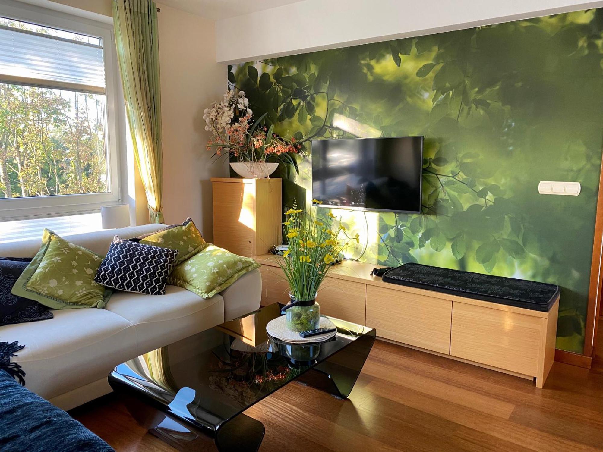 Seaside Apartment With Parking & Ac - 150 M To The Beach By Noclegi Renters Miedzyzdroje Kültér fotó
